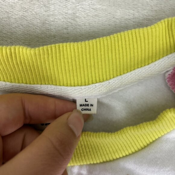 Disney X Vans Off The Wall Minnie Mouse Sweater Pullover Retro Womens Large - Picture 4 of 11